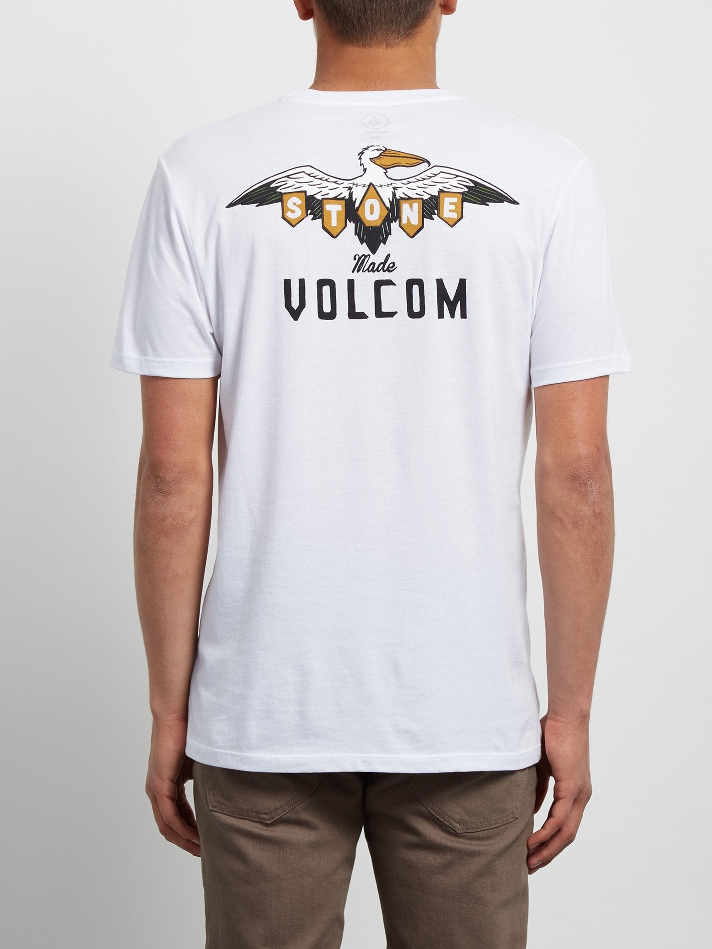 Hellacin Kurzarm-T-Shirt - Weiß
