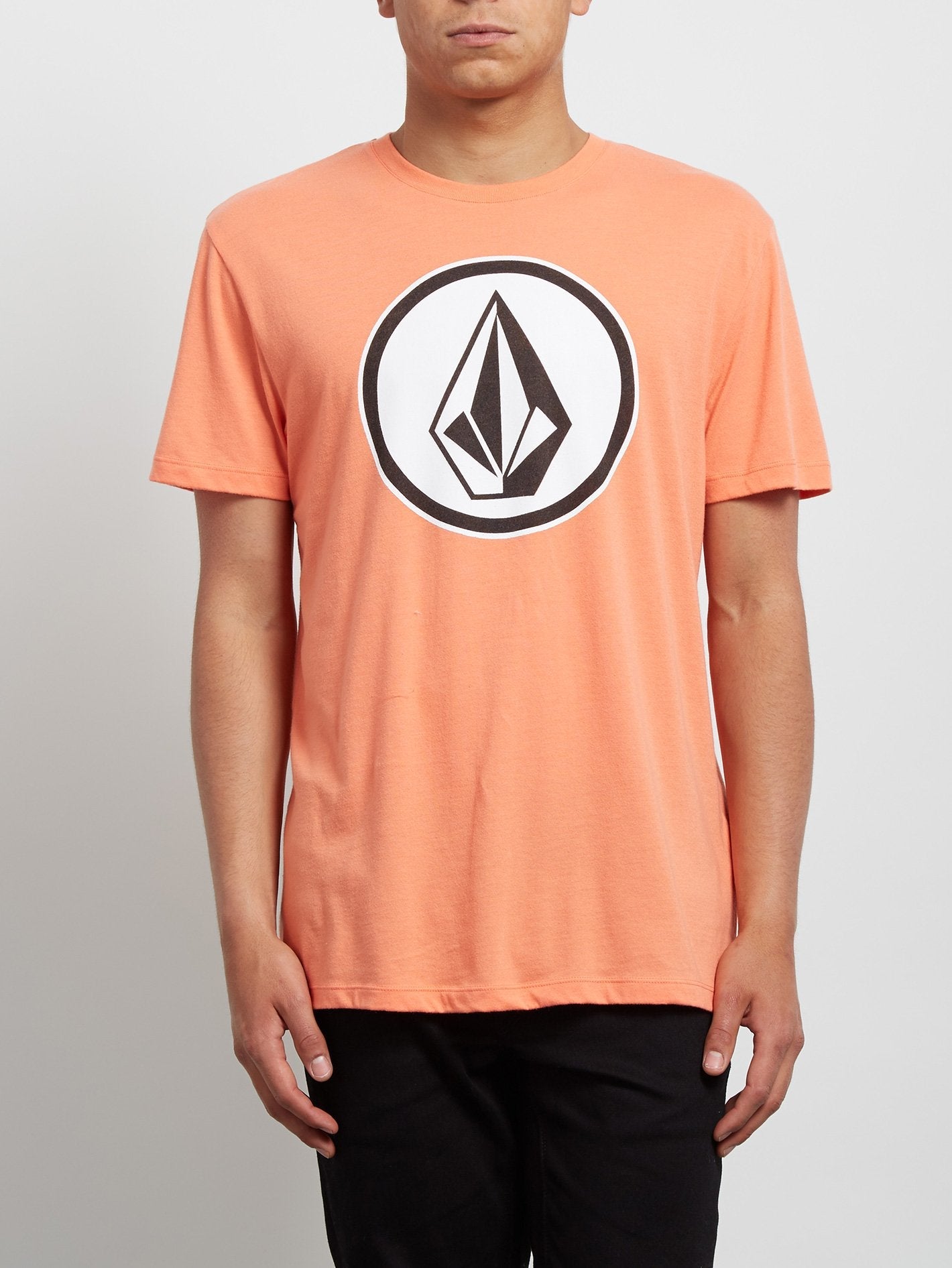 Classic Stone Kurzarm-T-Shirt - Lachs