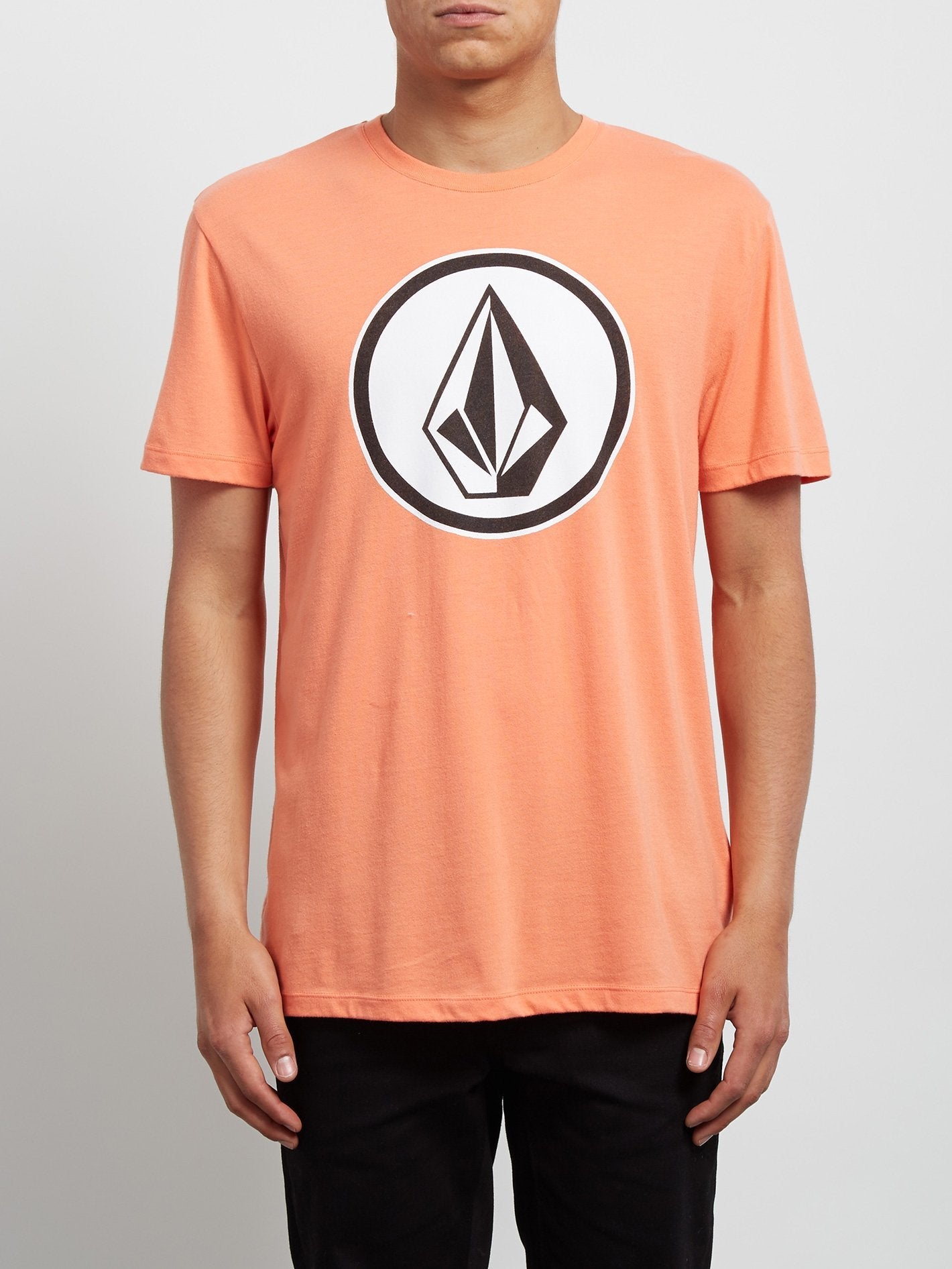 Classic Stone Kurzarm-T-Shirt - Lachs