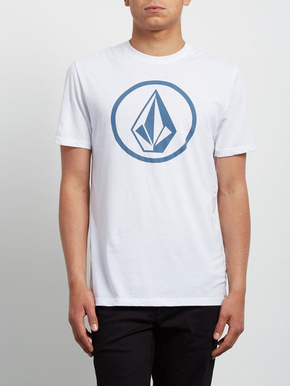 Classic Stone Short Sleeve T-Shirt - White