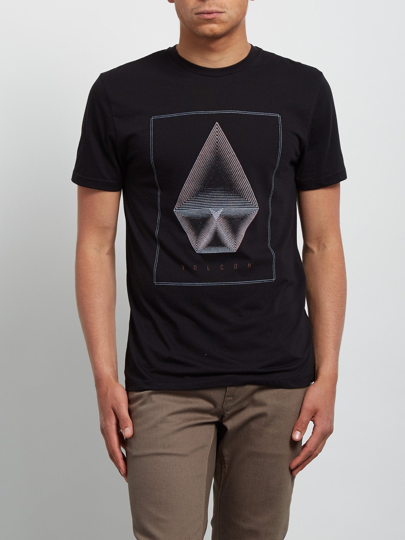 T-shirt à manches courtes Concentric - Black