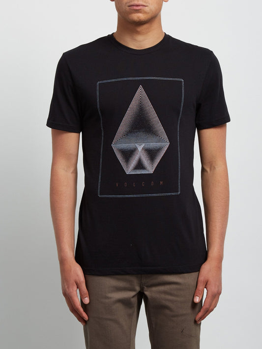 T-shirt à manches courtes Concentric - Black