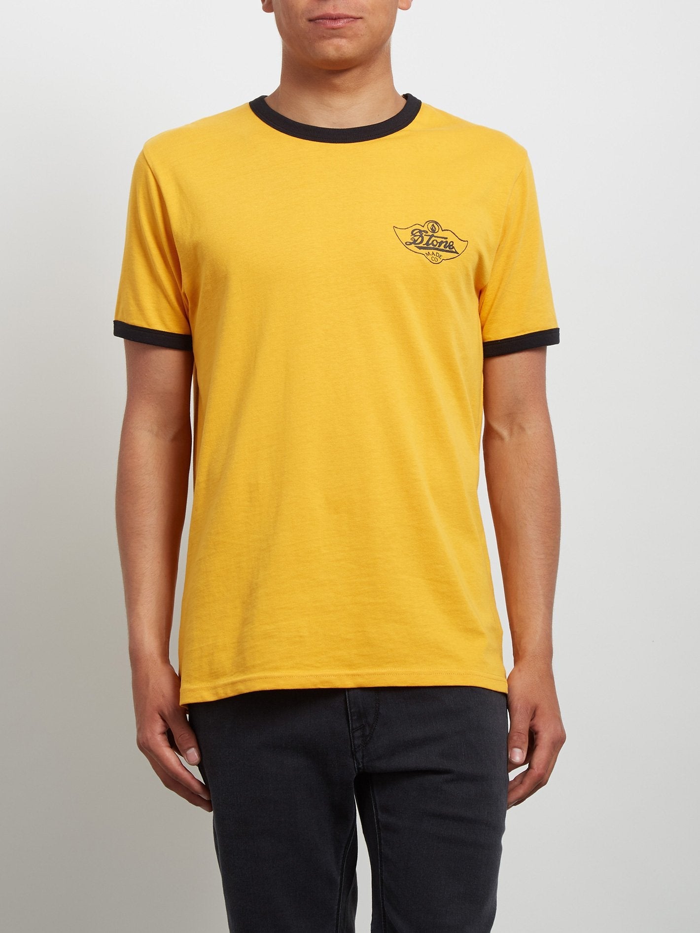 Winger Kurzarm-T-Shirt - Mandarine