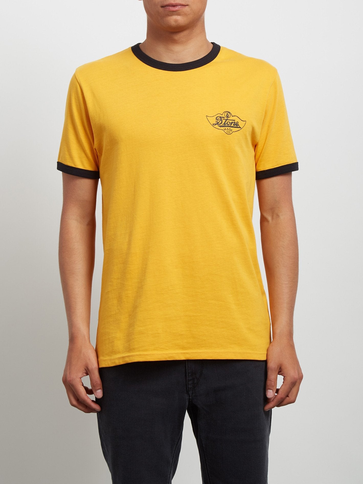Winger Kurzarm-T-Shirt - Mandarine