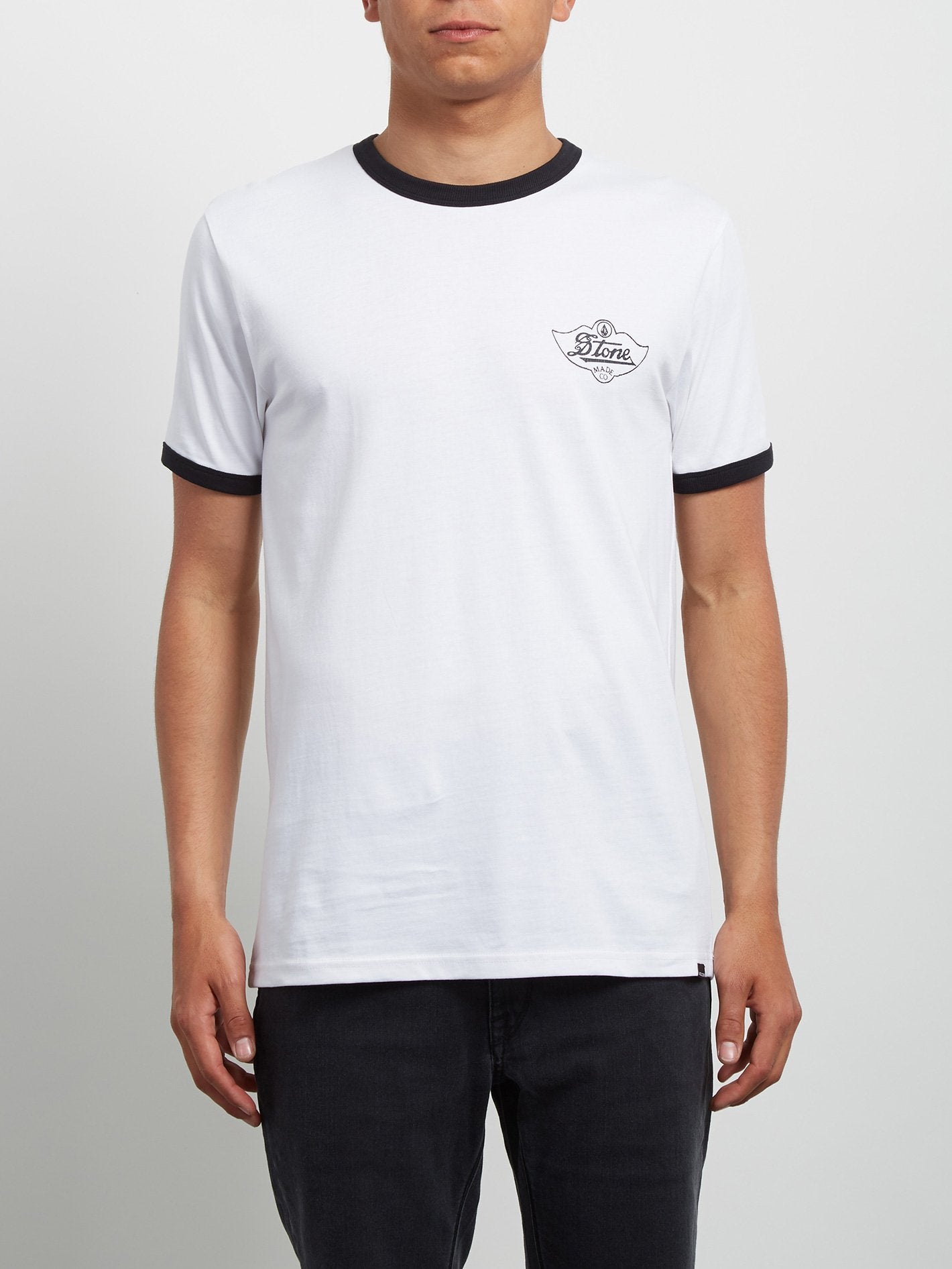 Winger Kurzarm-T-Shirt - Weiß