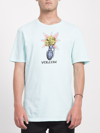 T-shirt Volcom Grenade - Pale Aqua