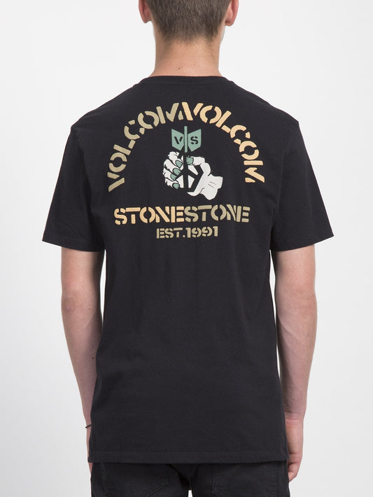 T-shirt Check Two - Black