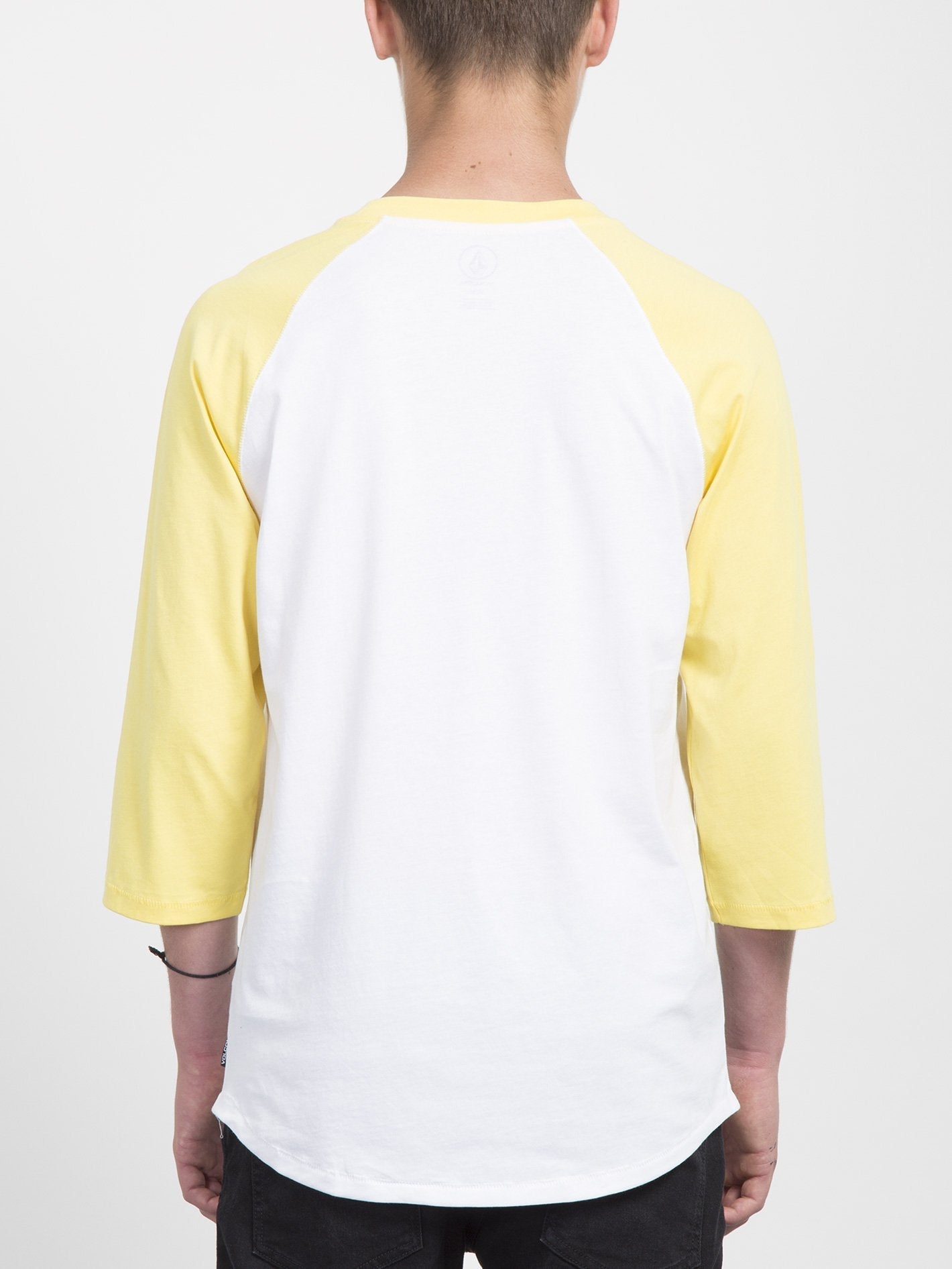 Winged Peace 3/4 T-shirt - Yellow