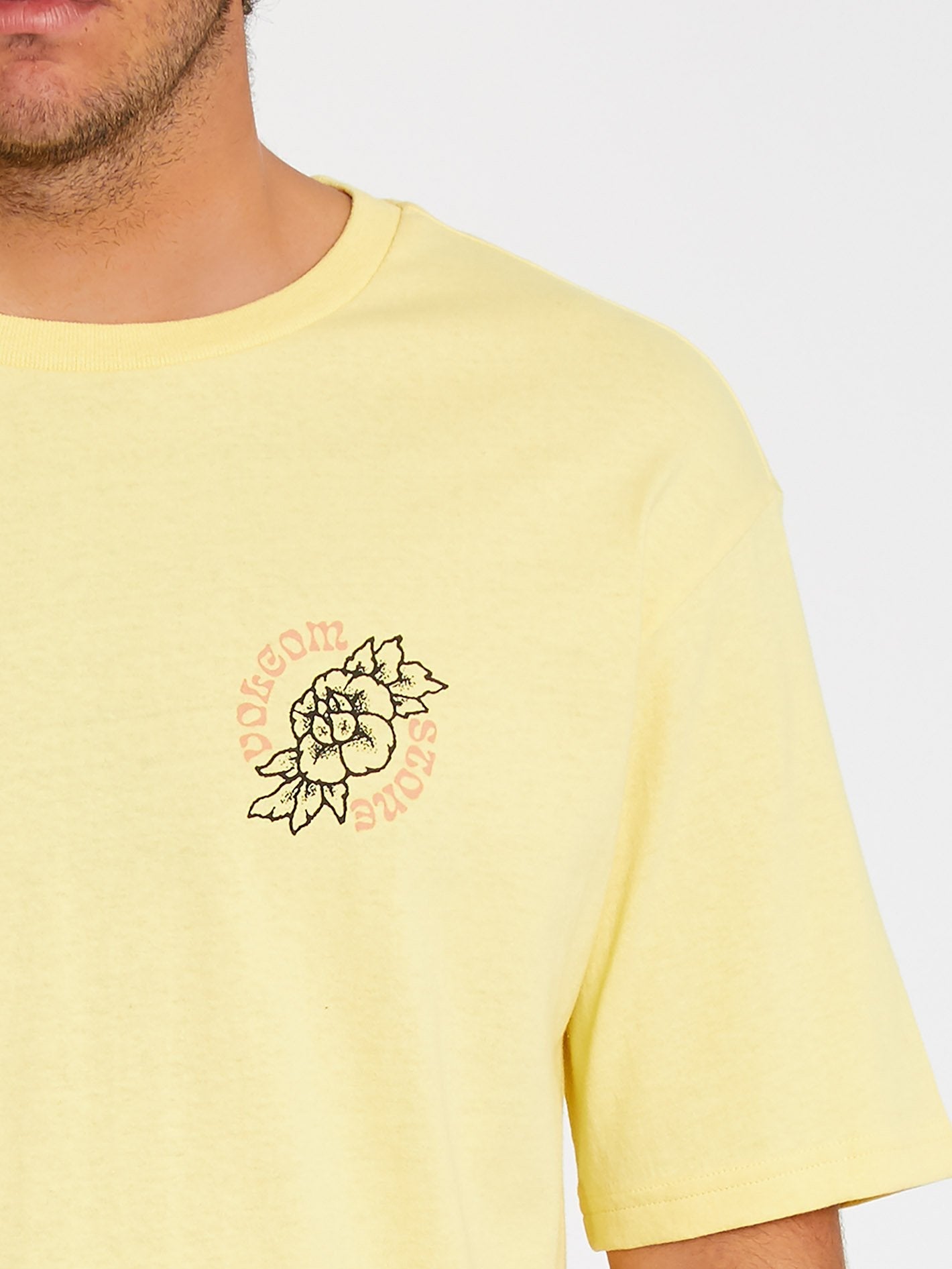 Gridlock T-shirt - Dawn Yellow
