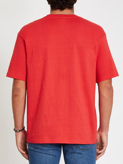 Sick 180 T-Shirt - Karminrot