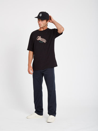Stone Face T-shirt - Black