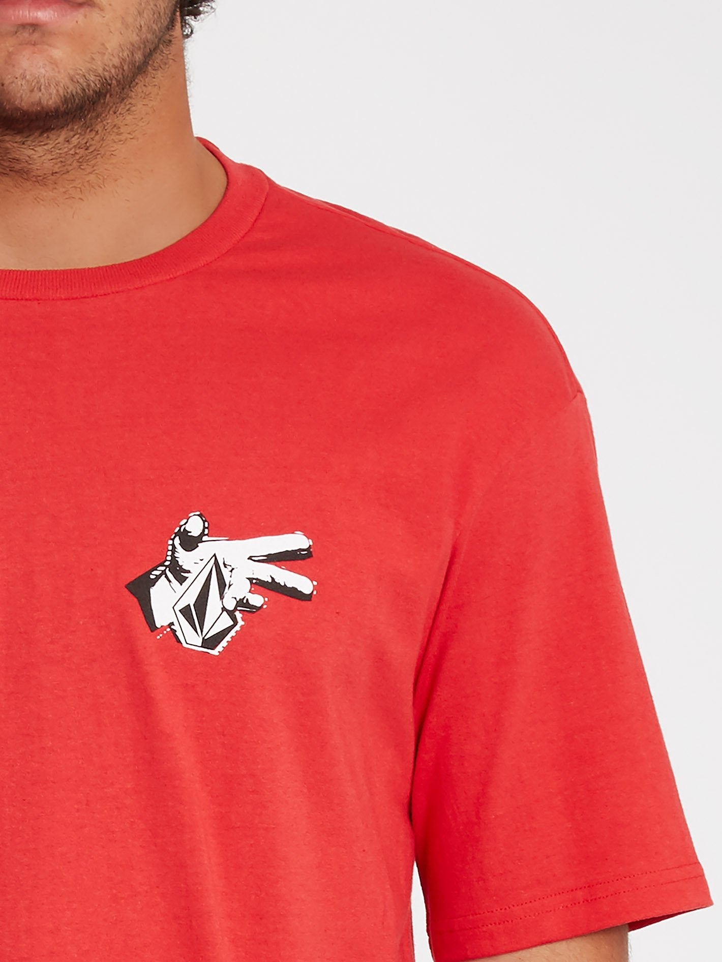 T-shirt Clatter - Carmine Red