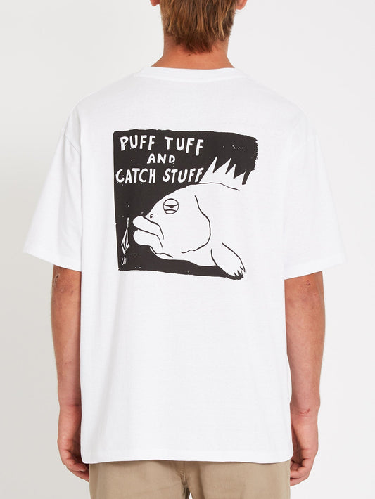 T-shirt Loose Trucks - White