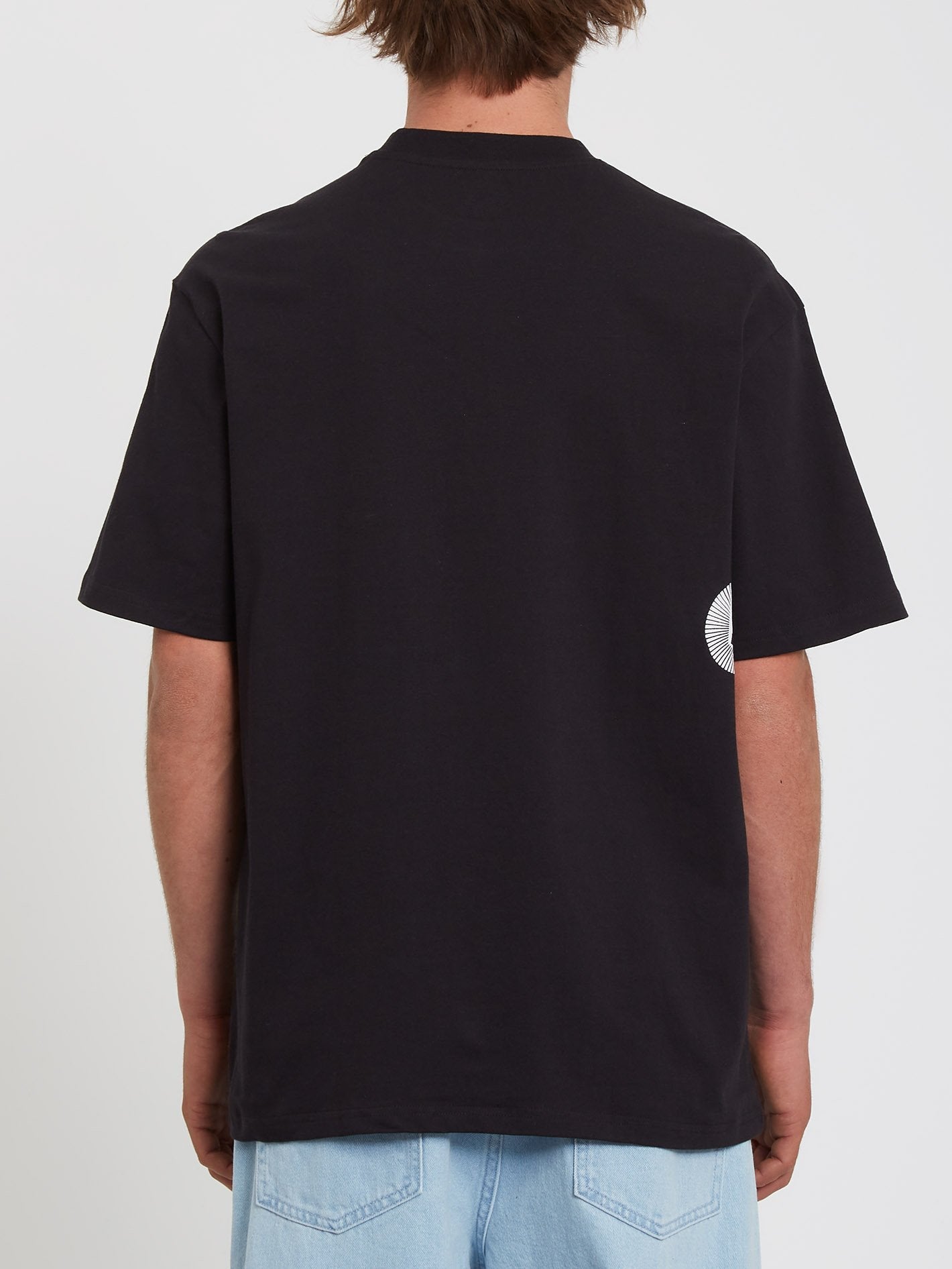 Zerschmettertes T-Shirt – SCHWARZ