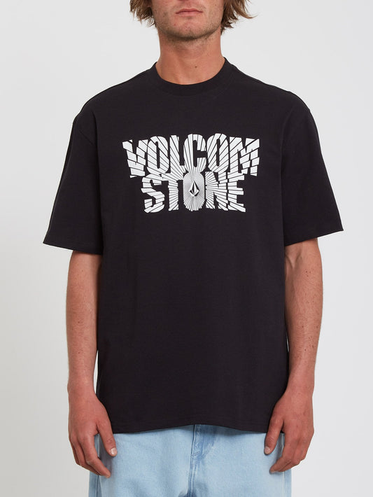 T-shirt Shattered - BLACK