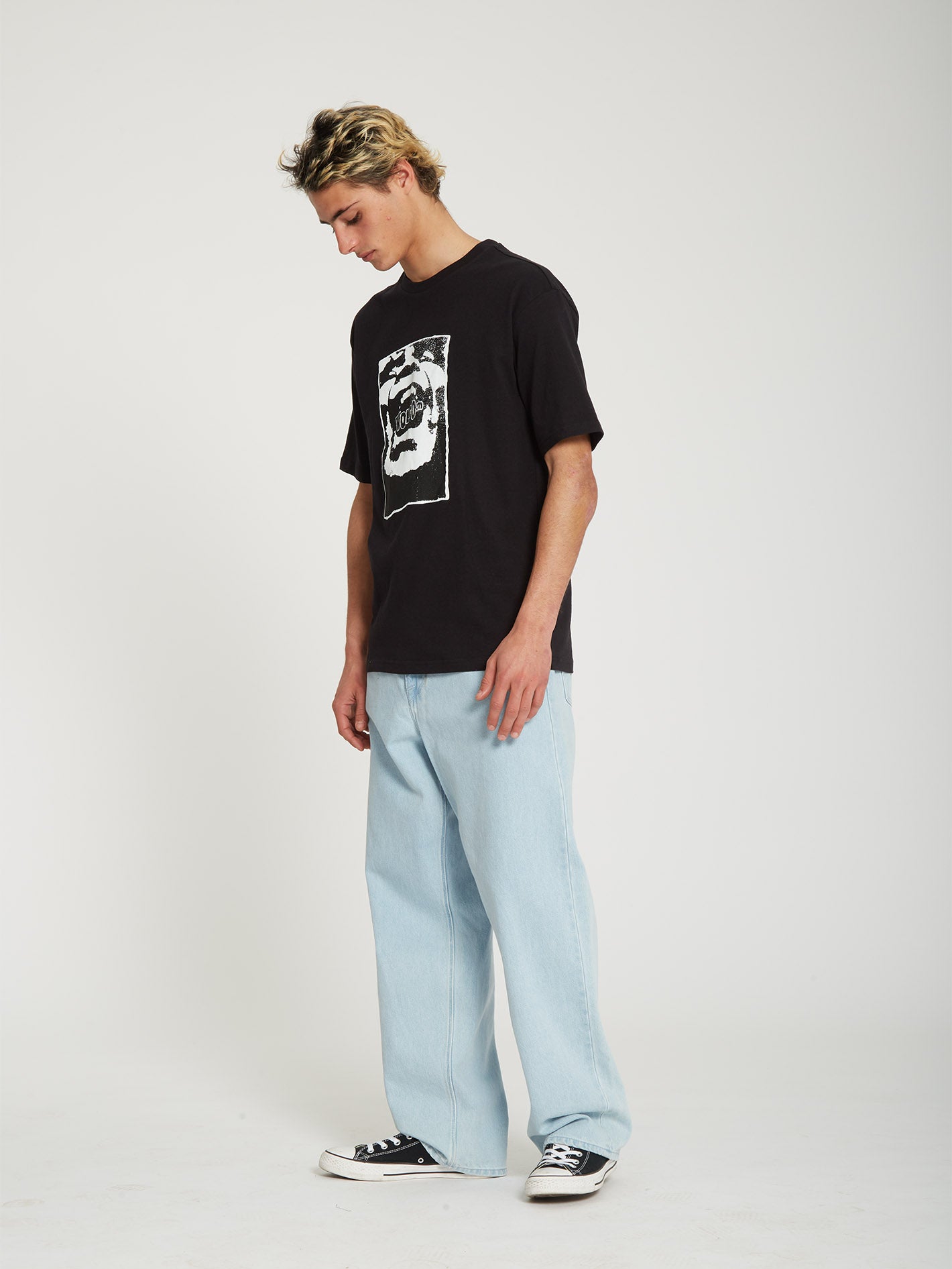 T-shirt Yeller - BLACK