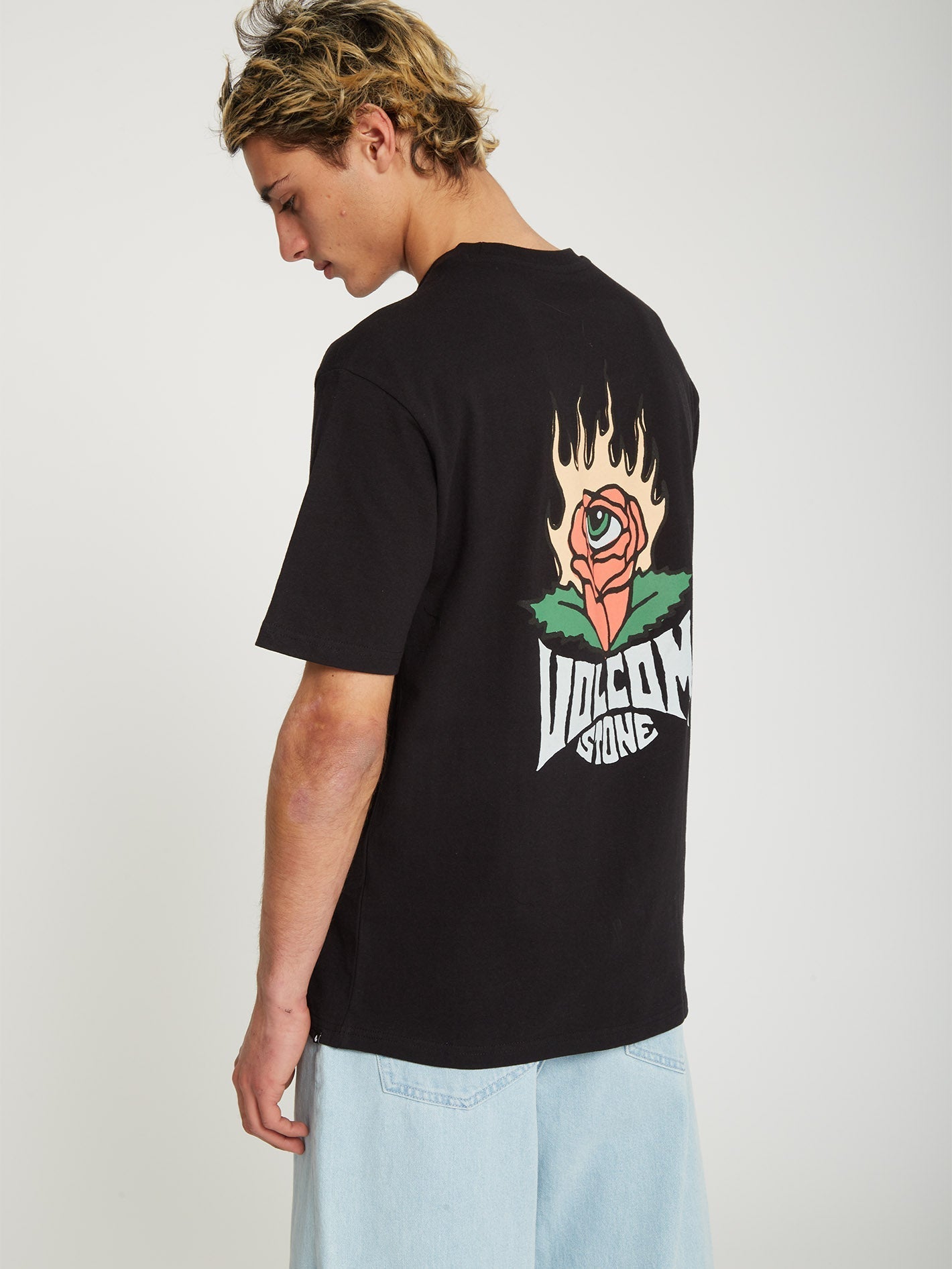 Roseye T-Shirt - SCHWARZ