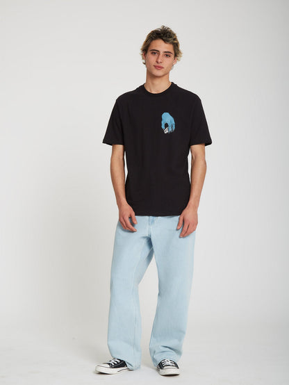 Stone Grab T-Shirt – SCHWARZ