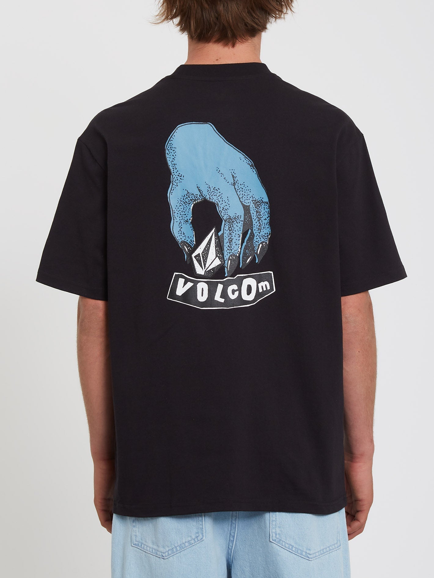 Stone Grab T-Shirt – SCHWARZ