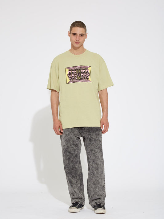 Mind Invasion T-Shirt - Linsengrün