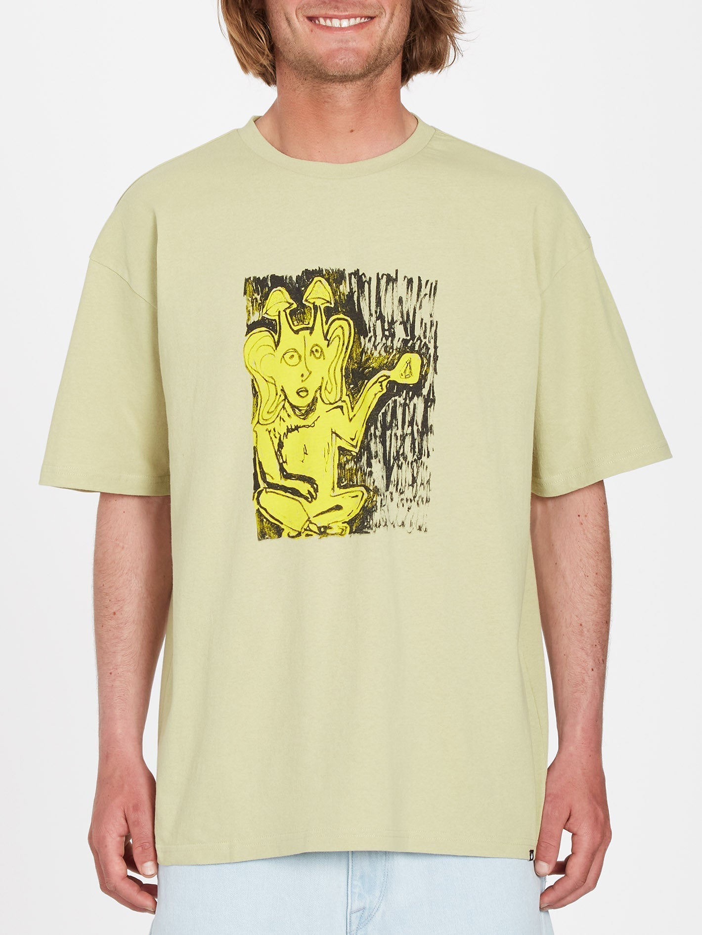T-shirt Balister - LENTIL GREEN