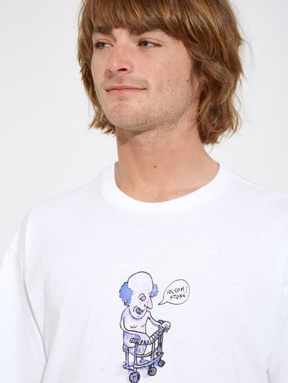 Slowfutur T-Shirt - WEISS