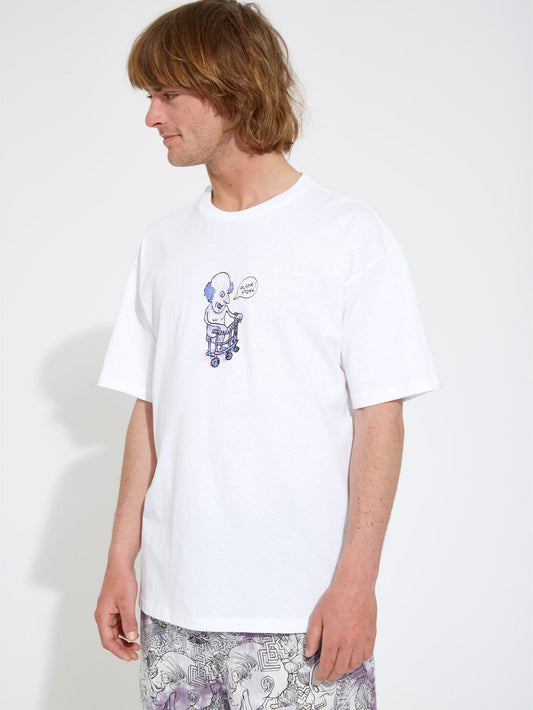 Slowfutur T-Shirt - WEISS