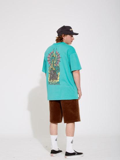 T-shirt Alstone - TEMPLE TEAL