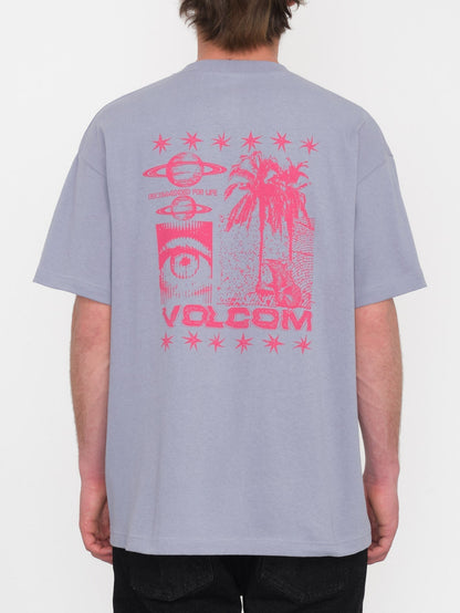 Grundiertes T-Shirt - VIOLET DUST