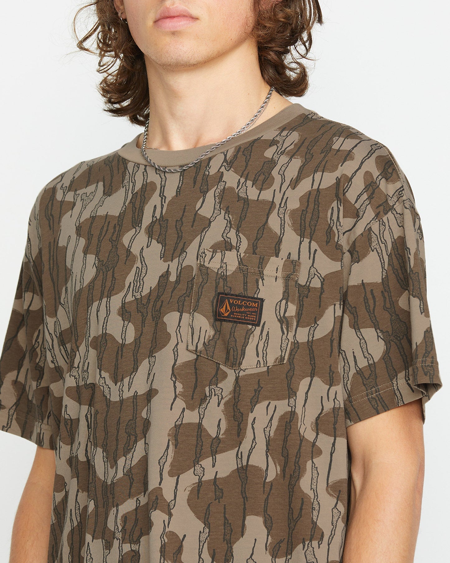 Volcognito T-Shirt - GESTREIFT