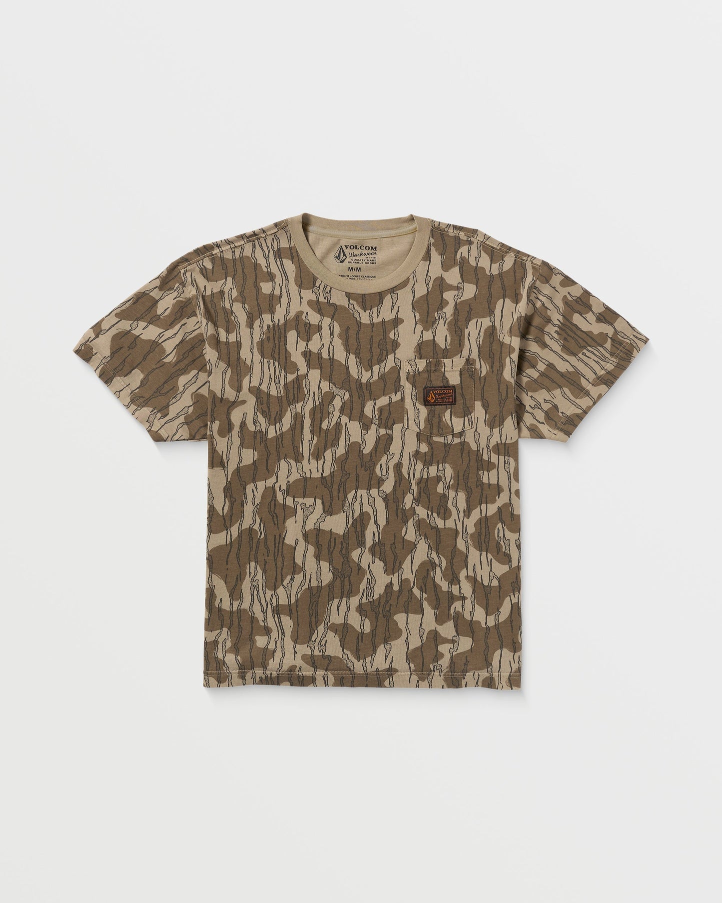 Volcognito T-Shirt - GESTREIFT