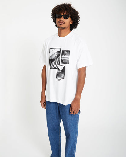 T-shirt Pfanngles - WHITE