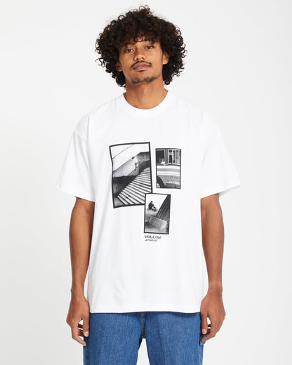 T-shirt Pfanngles - WHITE