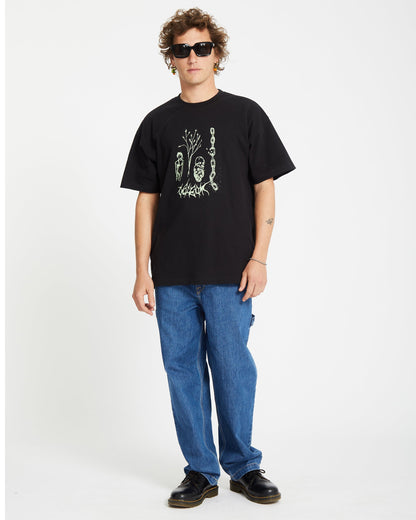 Poetic Dess T-Shirt - SCHWARZ