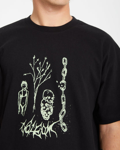 Poetic Dess T-Shirt - SCHWARZ