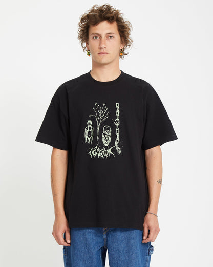 Poetic Dess T-Shirt - SCHWARZ