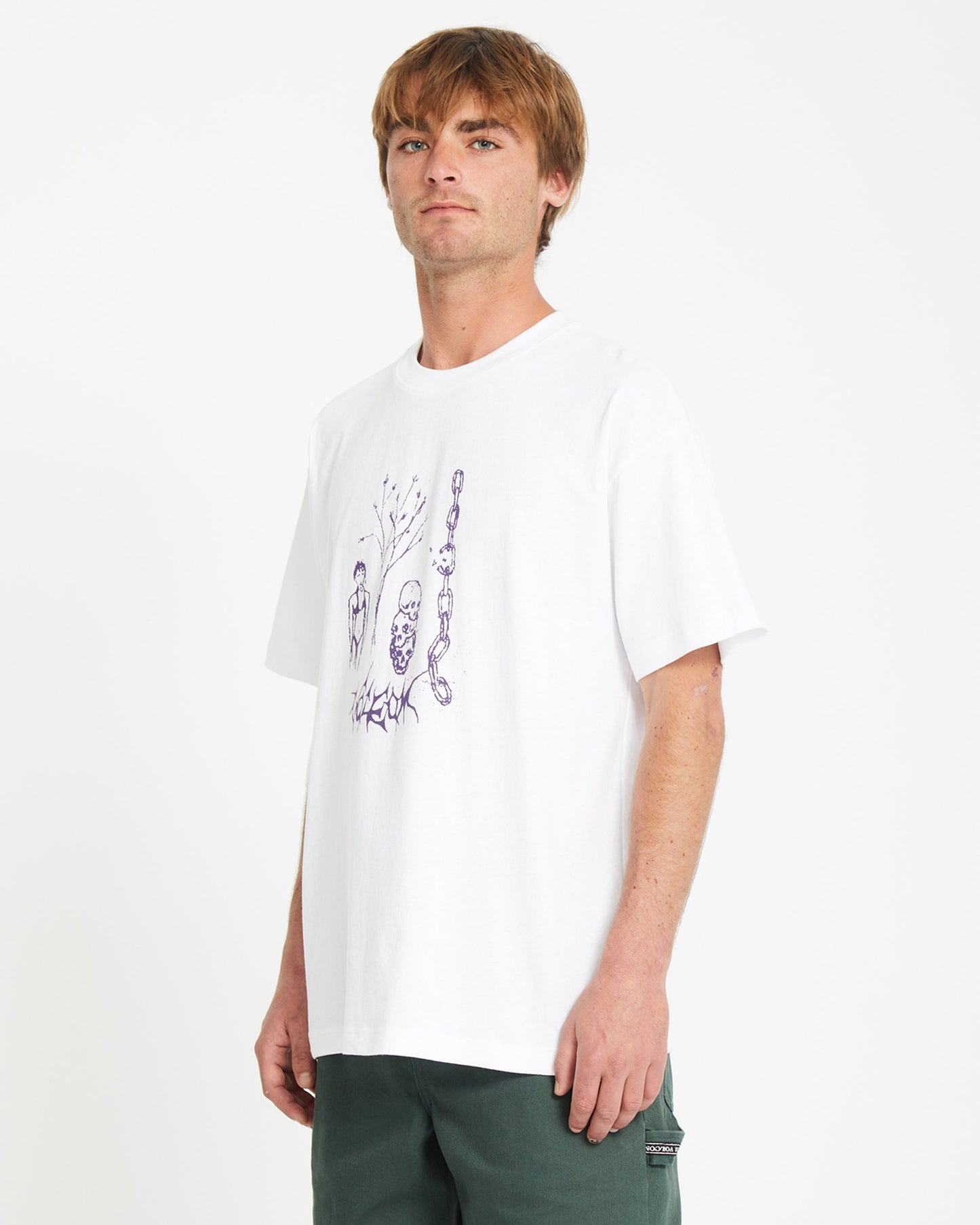 Poetic Dess T-Shirt - WEISS