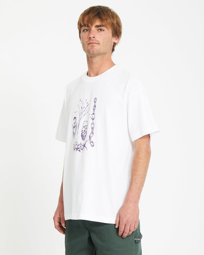 Poetic Dess T-Shirt - WEISS