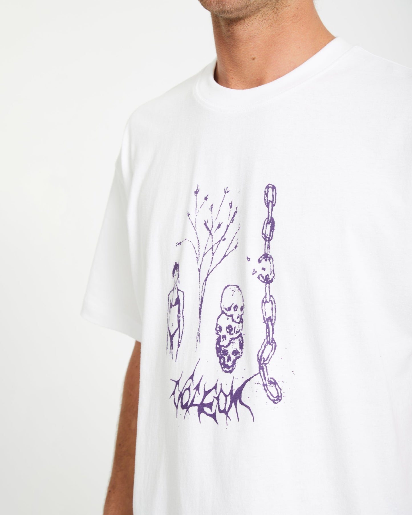 Poetic Dess T-Shirt - WEISS