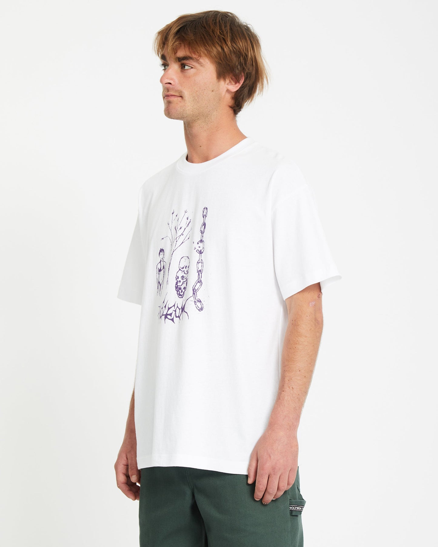 Poetic Dess T-Shirt - WEISS