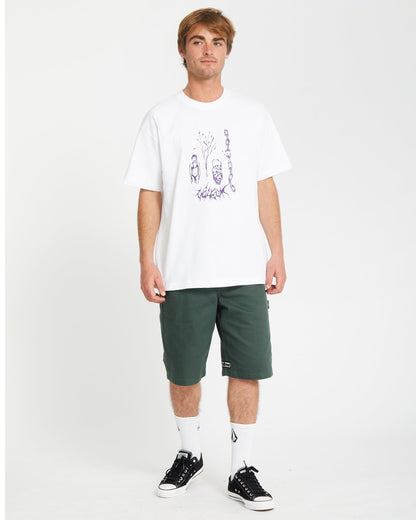 Poetic Dess T-Shirt - WEISS