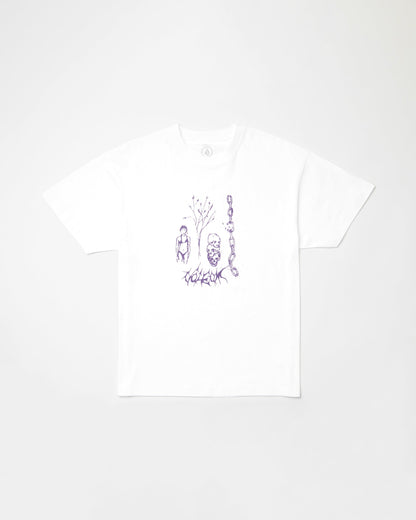 Poetic Dess T-Shirt - WEISS