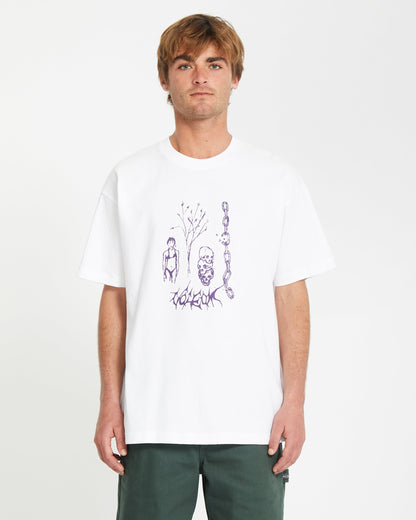Poetic Dess T-Shirt - WEISS