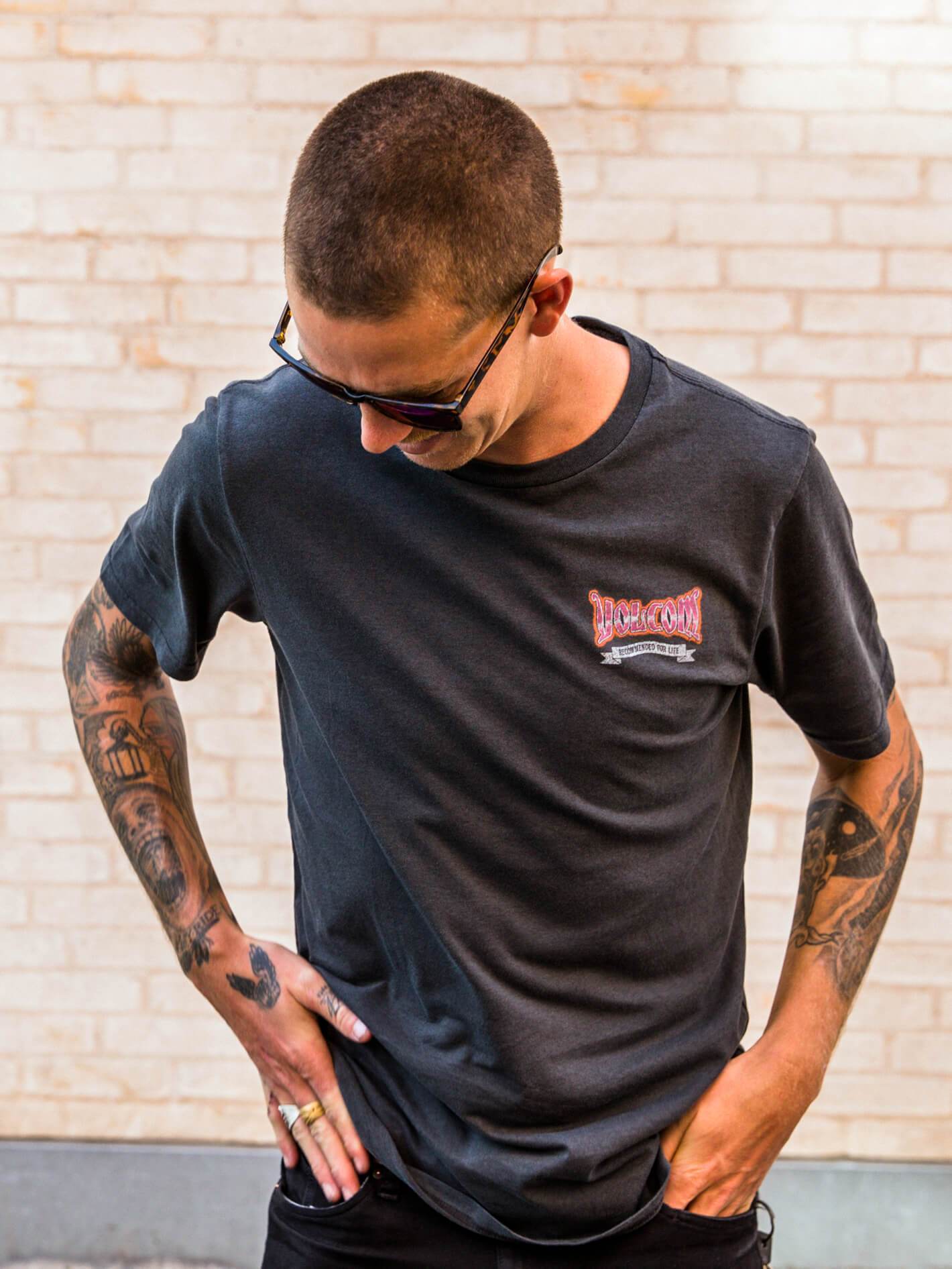 T-Shirt Manches Courtes Speed Way - Black