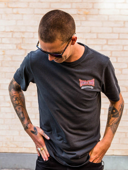 T-Shirt Manches Courtes Speed Way - Black