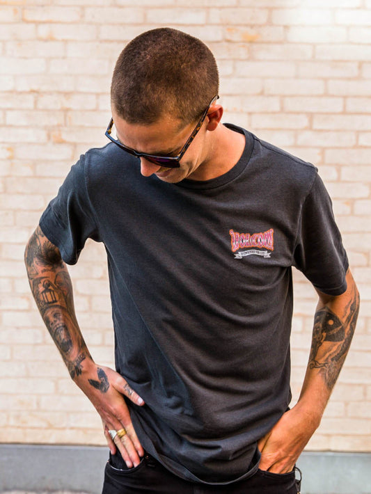 T-Shirt Manches Courtes Speed Way - Black