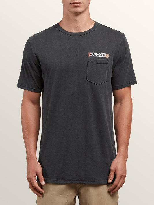 T-Shirt Manches Courtes Rebel Radio - Black