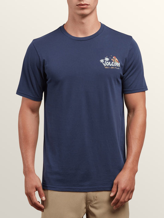 T-Shirt Manches Courtes El Loro Loco - Navy