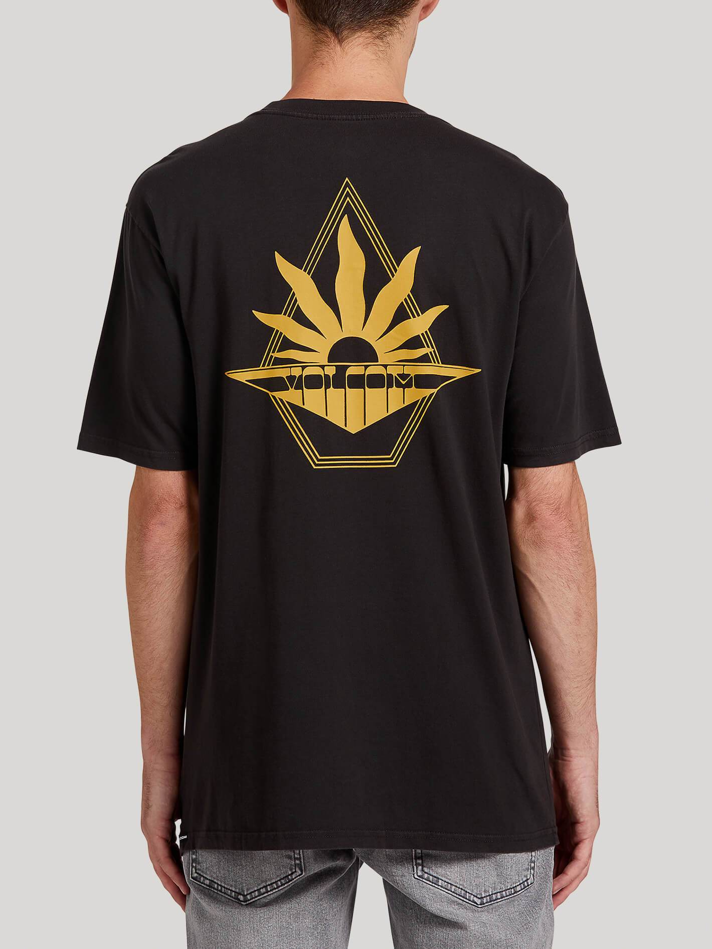 Helles T-Shirt - SCHWARZ