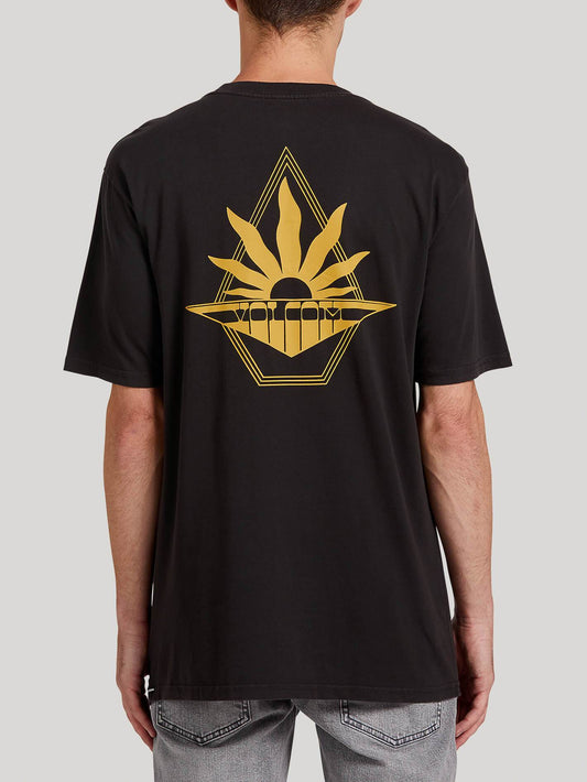 Helles T-Shirt - SCHWARZ